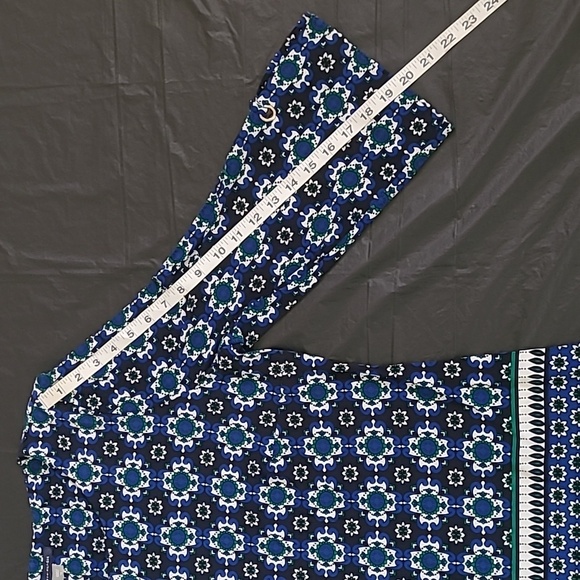 Tommy Hilfiger Navy and White Geometric Dress - Picture 7 of 16